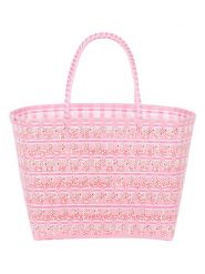 Overbeck and Friends Shopper bag "Rosie" w kolorze jasnoróżowym - 46 x 35 x 32 cm rozmiar: onesize. Różowe shopper bag damskie Overbeck and Friends, bez wzorów, z materiału, bez dodatków. Za 149.31 zł.