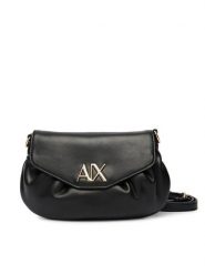 Armani Exchange Torebka XW002164 AF19894 UC001 Czarny. Czarne listonoszki damskie Armani Exchange, bez wzorów, ze skóry, bez dodatków. Za 539.99 zł.