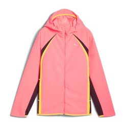 Kurtka do biegania damska PUMA Run Ultraweave Raincell. Czerwone kurtki damskie Puma, s, bez wzorów, bez kaptura. Za 509.99 zł.