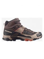 SALOMON Skórzane buty trekkingowe "X ULTRA 5 MID GTX" w kolorze beżowo-brązowym rozmiar: 41 1/3. Brązowe buty trekkingowe męskie Salomon, z gore-texu, bez zapięcia, outdoorowe, gore-tex. Za 539.95 zł.