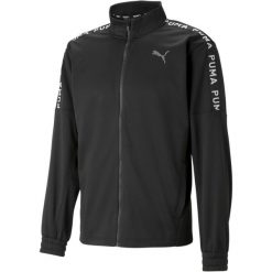 Kurtka Puma Fit Lightweight Powrfleece Full Zip, Mężczyźni. Czarne kurtki męskie Puma, m, bez wzorów, z poliesteru, bez kaptura. Za 290.00 zł.