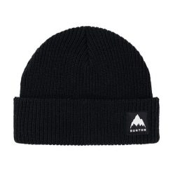 Kapelusz BURTON Recycled Vt Beanie Czarny. Czarne kapelusze damskie Burton, bez wzorów. Za 166.40 zł.