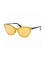Ray Ban Okulary przeciwsłoneczne "RB3580N" w kolorze garantowo-żółtym rozmiar: 43. Niebieskie okulary przeciwsłoneczne damskie Ray-Ban. Za 592.99 zł.