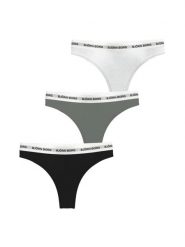 Bjorn_borg LOGO THONG 3p — stringi L multipack – MULTIPACK 1. Stringi damskie Björn Borg, l, bez wzorów. Za 241.50 zł.