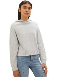 Tom Tailor Bluza w kolorze szarym rozmiar: XL. Szare bluzy z kapturem damskie Tom Tailor, xl. Za 74.63 zł.