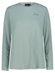 Cmp Koszulka funkcyjna w kolorze zielonym rozmiar: 42. Zielone bluzki sportowe damskie CMP, z materiału, bez kołnierzyka, bez ramiączek. Za 105.14 zł.