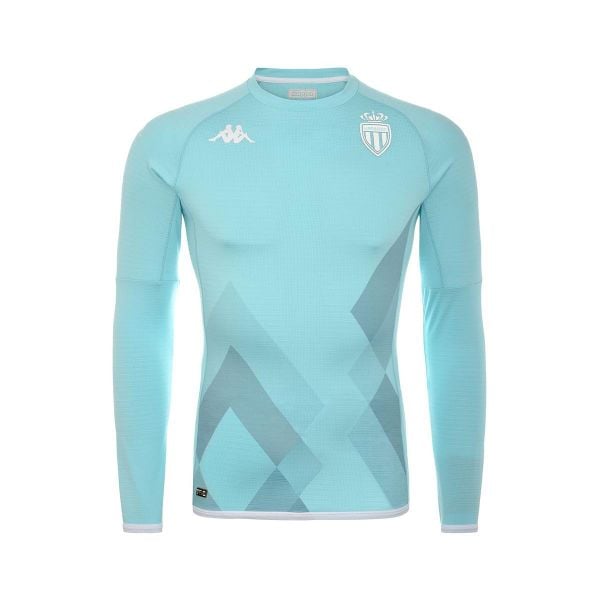 Koszulka bramkarska z długim rękawem AS Monaco Kombat Pro 2022/23. Białe koszulki męskie z długim rękawem Kappa, s, z elastanu. Za 285.45 zł.