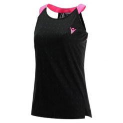 Damski tank top Macron padel printed. Czerwone topy damskie Macron, bez wzorów, bez kołnierzyka. Za 241.00 zł.