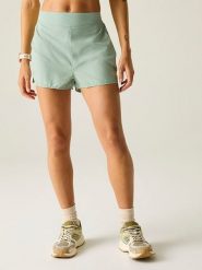 Dare 2b Szorty funkcyjne "Off Trail" w kolorze miętowym rozmiar: 34. Zielone spodenki sportowe damskie Dare 2b, outdoorowe. Za 114.95 zł.