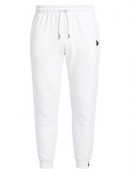 U.S. Polo Assn. Spodnie dresowe w kolorze białym rozmiar: M. Białe spodnie dresowe męskie U.S. Polo Assn., bez wzorów, z bawełny. Za 144.92 zł.