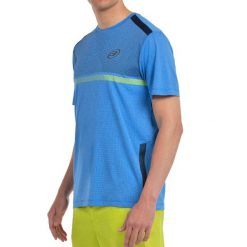 Bullpadel Bilao T-shirt. Niebieskie t-shirty damskie bullpadel, xl, bez wzorów, z materiału, bez kołnierzyka. Za 280.99 zł.