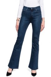 DAMSKIE SPODNIE JEANSOWE LEE FLARE BO L30FBWRF 112106417. Spodnie materiałowe damskie Lee, bez wzorów, z jeansu. Za 199.99 zł.