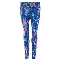 Legginsy Damskie Iasmina. Niebieskie legginsy damskie Kappa, bez wzorów. Za 157.99 zł.