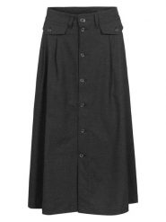 Herrlicher Spódnica w kolorze antracytowym rozmiar: XL. Czarne spódniczki damskie Herrlicher, xl, bez wzorów, maxi, proste. Za 195.77 zł.