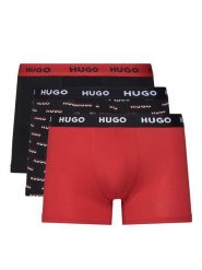 HUGO Komplet bokserek 50532559 Kolorowy. Bokserki męskie Hugo, bez wzorów, z bawełny. Za 169.99 zł.