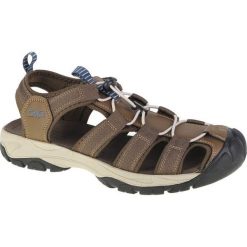 Sandały CMP Sahiph Hiking Sandal 30Q9517-P961 brązowe. Brązowe sandały męskie z gumy, bez zapięcia. Za 373.46 zł.