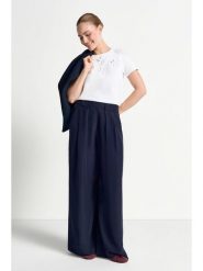 Rich & Royal Koszulka w kolorze białym rozmiar: M. Białe t-shirty damskie Rich & Royal, m, z aplikacjami, z bawełny, bez kołnierzyka. Za 144.95 zł.