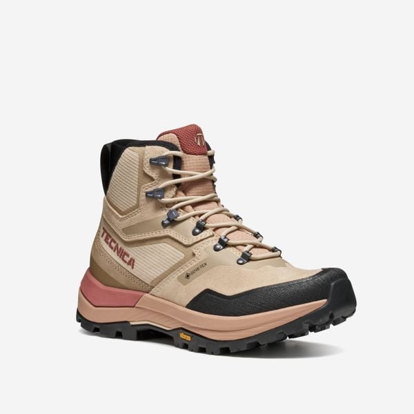 Buty trekkingowe damskie Vibram GTX Tecnica Fuse wodoodporne. Brązowe obuwie trekkingowe damskie TECNICA, na jesień. Za 749.99 zł.