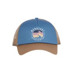Czapka męska Protest PRTMARKBY cap. Niebieskie czapki męskie Protest, bez wzorów, z materiału, sportowe. Za 119.99 zł.