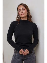 Soft Cashmere Sweter w kolorze czarnym rozmiar: 38/40. Czarne golfy damskie Soft Cashmere, z kaszmiru, bez kołnierzyka. Za 109.52 zł.