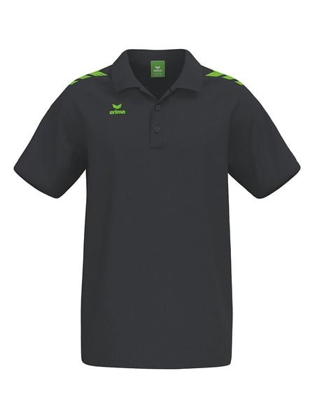 Erima Sportowa koszulka polo "3 Wings" w kolorze czarnym rozmiar: 4XL. Czarne bluzki sportowe damskie Erima, xl, bez wzorów, bez ramiączek. Za 78.84 zł.