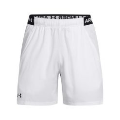 Krótki Under Armour Vanish. Białe szorty męskie Under Armour, bez wzorów, z materiału. Za 199.20 zł.