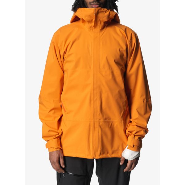 Kurtka przeciwdeszczowa męska Houdini BFF Jacket. Brązowe kurtki męskie Houdini, m, bez wzorów, sportowe, bez kaptura. Za 1,143.99 zł.