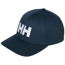 Czapka z daszkiem Helly Hansen Brand. Niebieskie czapki z daszkiem damskie Helly Hansen, bez wzorów. Za 263.50 zł.