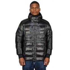 Kurtka męska Geographical Norway BAPTISTE BLACK DB MEN 056, czarna. Czarne kurtki męskie Geographical Norway, m, bez wzorów, z materiału, sportowe. Za 259.00 zł.