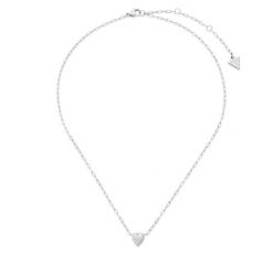 Naszyjnik Guess. Szare naszyjniki damskie Guess, srebrne. Za 278.99 zł.