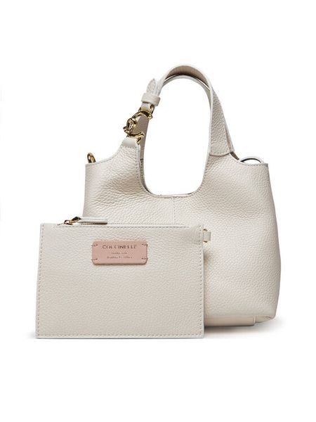 Coccinelle Torebka SHA Coccinelle C-Easy E1 SHA 58 01 01 Écru. Torebki klasyczne damskie Coccinelle, bez wzorów, ze skóry, bez dodatków. Za 1,209.00 zł.