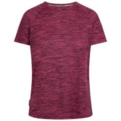 T-shirt damski Trespass Selinne. Czerwone t-shirty damskie Trespass, m, bez wzorów, z materiału, bez kołnierzyka. Za 81.50 zł.