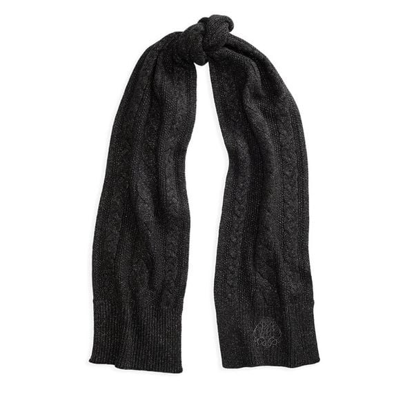 Szalik LAUREN RALPH LAUREN. Szare szaliki i kominy damskie Lauren Ralph Lauren, bez wzorów. Za 519.99 zł.