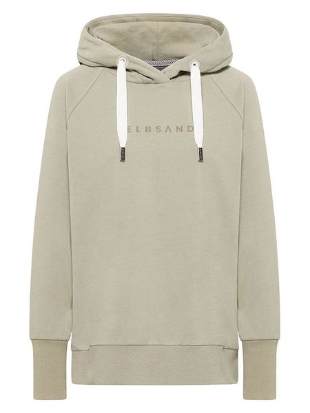 ELBSAND Bluza "Svana" w kolorze beżowym rozmiar: M. Brązowe bluzy z kapturem damskie ELBSAND, m. Za 175.67 zł.