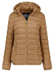 Geographical Norway Kurtka pikowana "Atikolor" w kolorze szarobrązowym rozmiar: S. Brązowe kurtki damskie Geographical Norway, s, bez wzorów, bez kaptura. Za 178.37 zł.