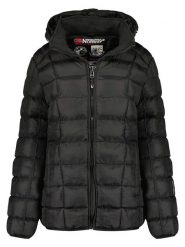 Geographical Norway Kurtka pikowana "Babette" w kolorze czarnym rozmiar: onesize. Czarne kurtki damskie Geographical Norway, bez wzorów, bez kaptura. Za 215.21 zł.