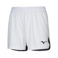 Szorty damskie Mizuno Classic. Czerwone szorty damskie Mizuno, bez wzorów, sportowe. Za 123.00 zł.