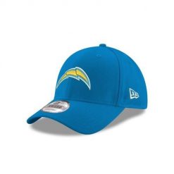 Czapka z daszkiem New Era NFL Los Angeles Chargers. Niebieskie czapki męskie New Era, bez wzorów, sportowe. Za 177.00 zł.