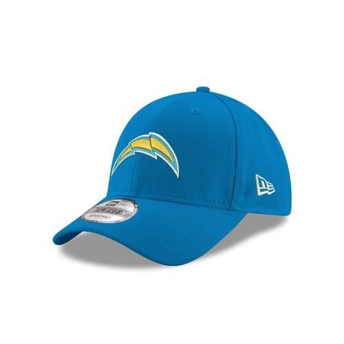 Czapka z daszkiem New Era NFL Los Angeles Chargers. Niebieskie czapki męskie New Era, bez wzorów, sportowe. Za 183.00 zł.