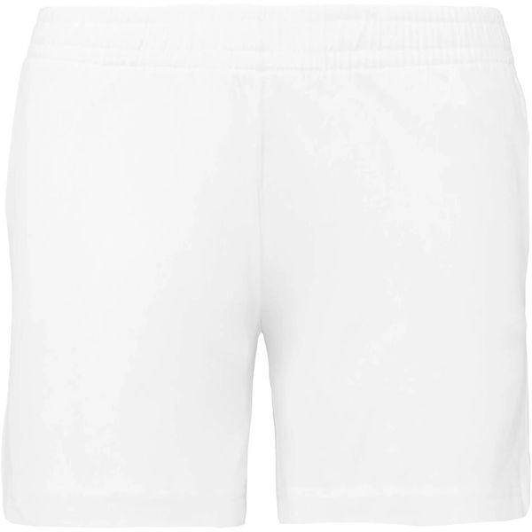 Krótkie spodenki damskie Jersey Proact Sport. Czerwone szorty damskie PROACTION, bez wzorów, z bawełny, sportowe. Za 89.00 zł.