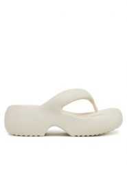 Melissa Japonki Melissa Free Fuzzy Platform Ad M 35875 Beżowy. Brązowe klapki damskie Melissa, bez wzorów, z tworzywa sztucznego, bez obcasa. Za 319.99 zł.
