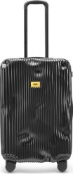 Walizka Stripe średnia Super Black. Czarne walizki Crash Baggage, bez wzorów, średnie. Za 1,620.00 zł.