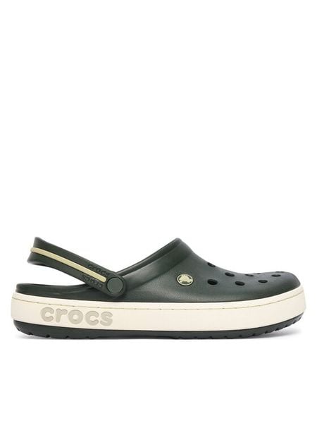 Crocs Klapki Crocband Heritage Clog 213224 Zielony. Zielone klapki i japonki męskie Crocs, z tworzywa sztucznego. Za 259.99 zł.