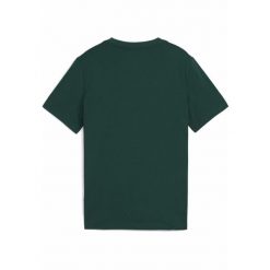 Młodzieżowa koszulka Mid 90s z grafiką PUMA Dark Myrtle Green. Zielona bluzki damskie Puma, m, bez wzorów, z gumy, młodzieżowe, bez kołnierzyka, bez ramiączek. Za 290.00 zł.