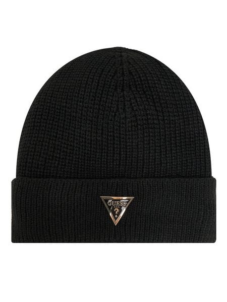 Guess Czapka AM9584 POL01 Czarny. Czarne czapki zimowe damskie Guess. Za 109.99 zł.