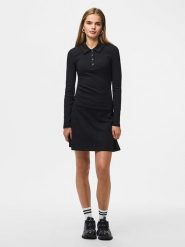 Pieces Spódnica "Junna" w kolorze czarnym rozmiar: L. Czarne spódniczki damskie Pieces, l, bez wzorów, mini, proste. Za 86.99 zł.