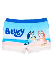 Bluey Kąpielówki "Bluey" w kolorze błękitnym rozmiar: 116. Niebieskie kąpielówki męskie Bluey, bez wzorów, z materiału. Za 26.99 zł.