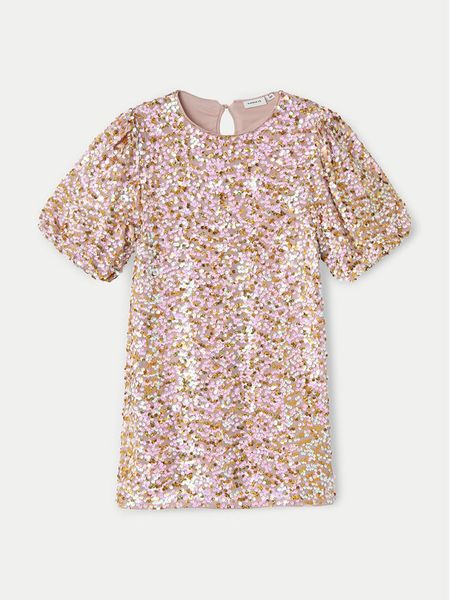 NAME IT Tunika 13237612 Różowy Regular Fit. Czerwone sukienki dziewczęce Name it, bez wzorów, z syntetyku, bez ramiączek. Za 129.99 zł.