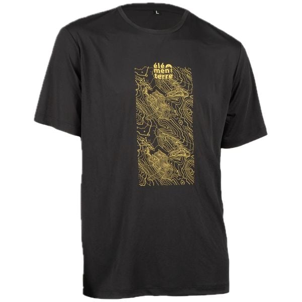 T-shirt Élémenterre Squadron. Czarne t-shirty męskie Elementerre, l, bez wzorów, z materiału, bez kołnierzyka. Za 145.00 zł.