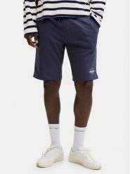Jack & Jones Szorty sportowe Gordon Brandon 12292136 Granatowy Regular Fit. Niebieskie szorty sportowe męskie Jack & Jones, m, z bawełny. Za 79.99 zł.